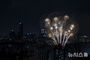ソウルの空を彩る花火