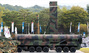 ▲建軍77周年「国軍の日」（10月1日）間近の9月29日、忠清南道鶏竜台の大練兵場に、高威力弾道ミサイル「玄武5」が展示されている様子。／写真＝シン・ヒョンジョン記者