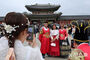 外国人観光客で賑わう景福宮
