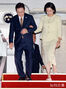 ASEAN首脳会議を終えて帰国した李在明大統領夫妻