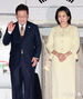 ASEAN首脳会議を終えて帰国した李在明大統領夫妻