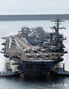 米原子力空母「ジョージ・ワシントン」入港　／釜山