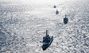 韓国海軍、初の艦隊級海上機動訓練を実施　／東海