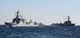 韓国海軍、初の艦隊級海上機動訓練を実施　／東海