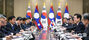 韓国大統領、ラオス国家主席と首脳会談
