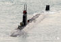 米原子力潜水艦「グリーンビル」入港　／釜山