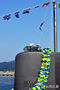 退役する大韓民国初の潜水艦