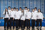 記念撮影するフィギュア韓国代表チーム