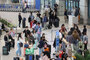 ▲1日、仁川国際空港第1旅客ターミナルで外国人観光客が入国している。 ／NEWSIS