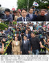 韓国与党議員らが抗議活動の現場視察、「アカはうせろ」と非難浴び引き返す　投票用紙不足