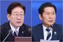 共に民主党・鄭清来代表、G7終え帰国した李在明大統領に90度のお辞儀