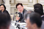 ▲李在明大統領が13日、青瓦台の迎賓館で開かれた2026年国家財政戦略会議で発言している。／写真＝ニュース1